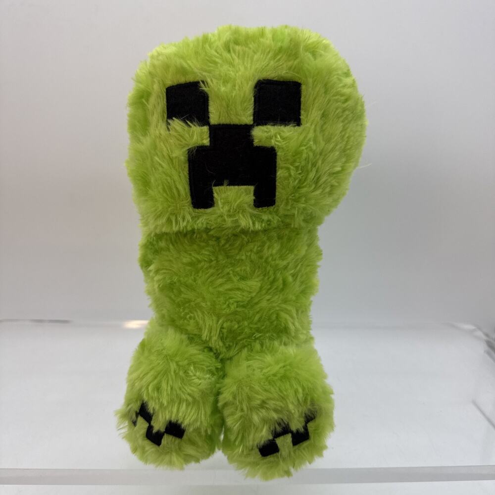 MINECRAFT MOVIE CREEPER - 8" Plush FUZZY CREEPER Stuffed Toy 2024